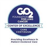 Go2 Foundation For Lung Cancer - Care Continuum Center of Excellence Badge