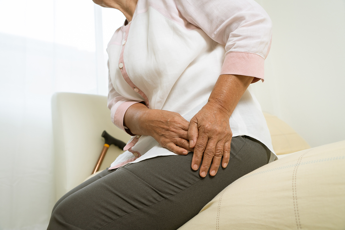 Senior Women with Hip Pain